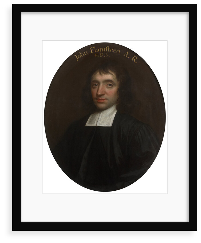 Portrait of John Flamsteed (1646-1719) by Thomas Murray