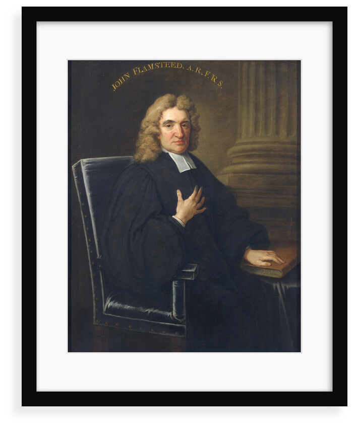 Portrait of John Flamsteed (1646-1719) by Thomas Gibson