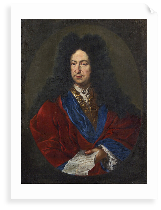Portrait of Gottfried Wilhelm Leibniz (1646-1716) by unknown