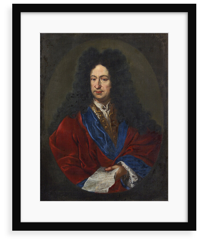 Portrait of Gottfried Wilhelm Leibniz (1646-1716) by unknown