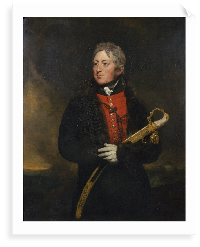 Portrait of George Manby (1765-1854) by Samuel Lane