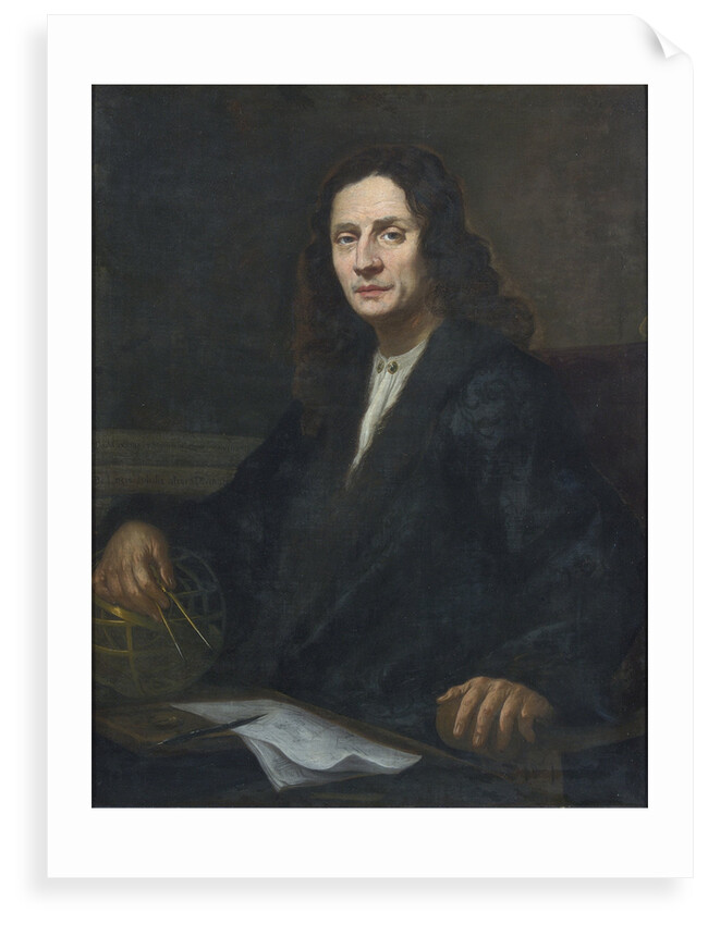 Portrait of Vincenzo Viviani (1622-1703) by Pietro Dandini