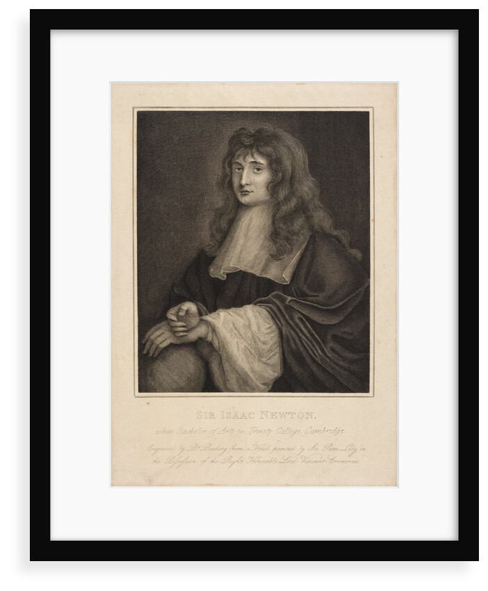 Portrait of Isaac Newton (1642-1727) by Burnet Reading