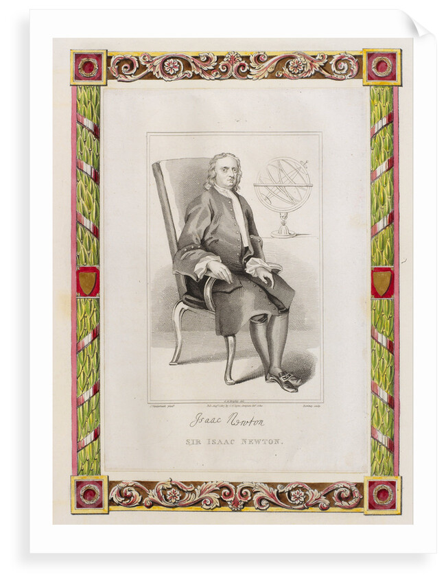 Portrait of Isaac Newton (1642-1727) by John Romney