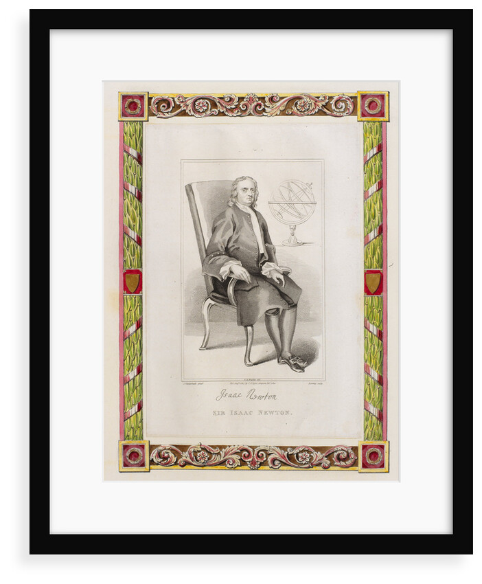 Portrait of Isaac Newton (1642-1727) by John Romney