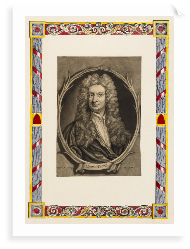 Portrait of Isaac Newton (1642-1727) by Anonymous