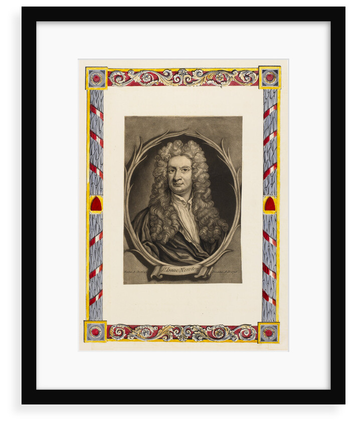 Portrait of Isaac Newton (1642-1727) by Anonymous