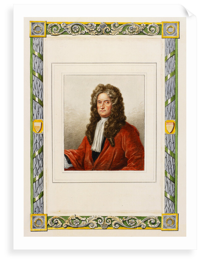 Portrait of Isaac Newton (1642-1727) by George Perfect Harding