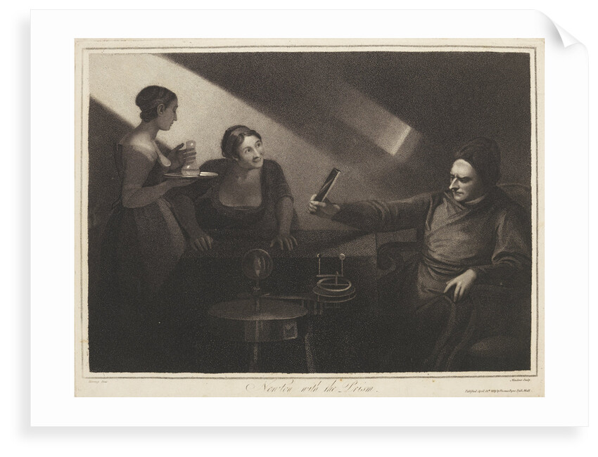 'Newton with the Prism' by James Meadows