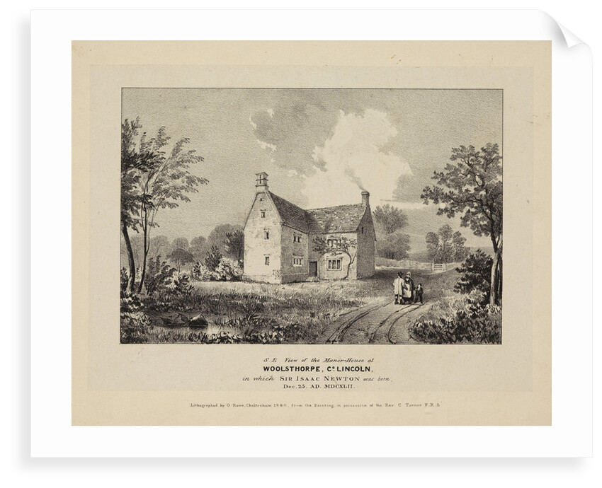 Woolsthorpe Manor by George Rowe