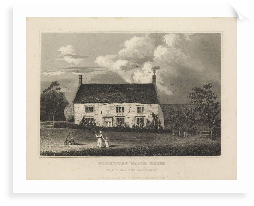 Woolsthorpe Manor by Anonymous