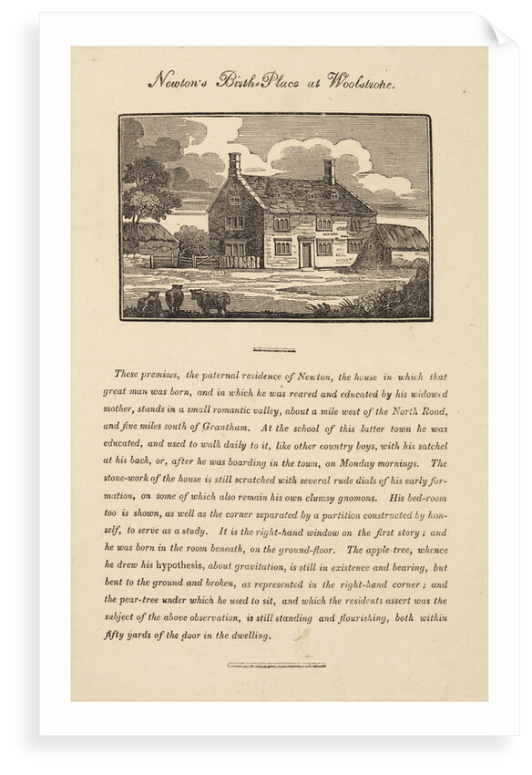 Woolsthorpe Manor by Anonymous