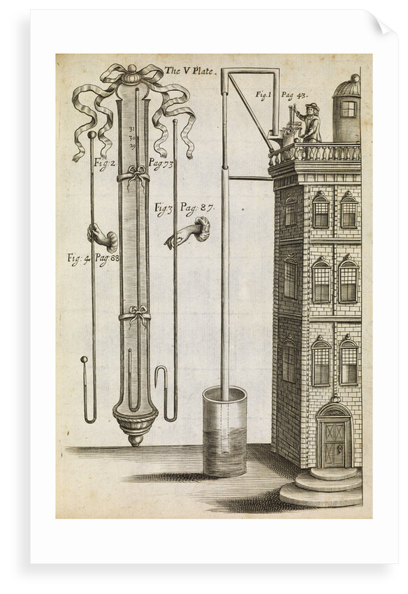 Robert Boyle's barometer by Anonymous