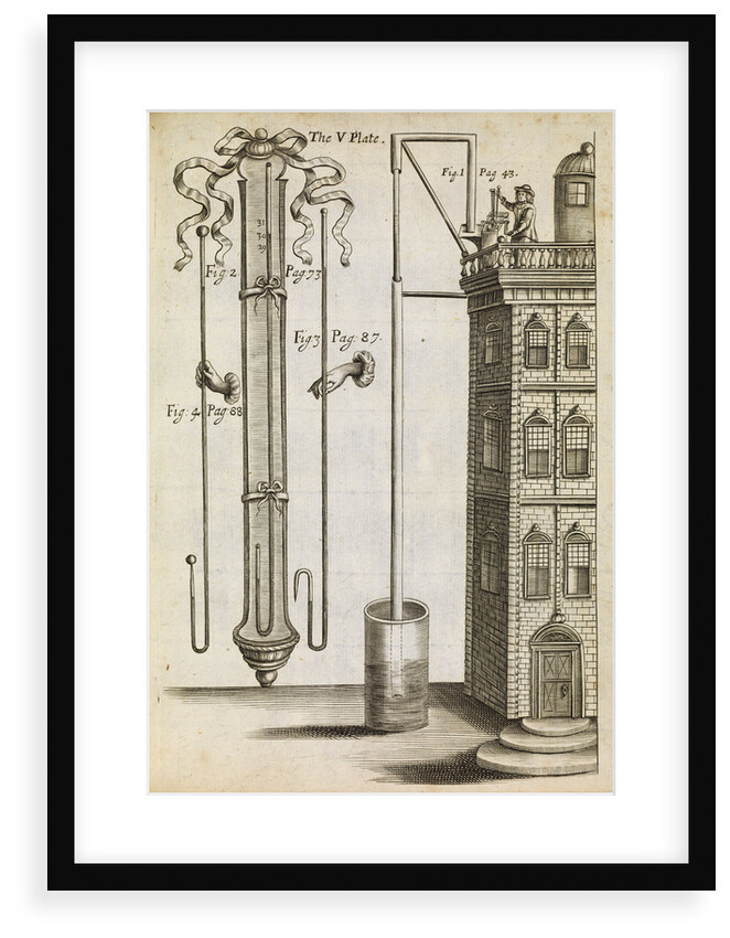 Robert Boyle's barometer by Anonymous