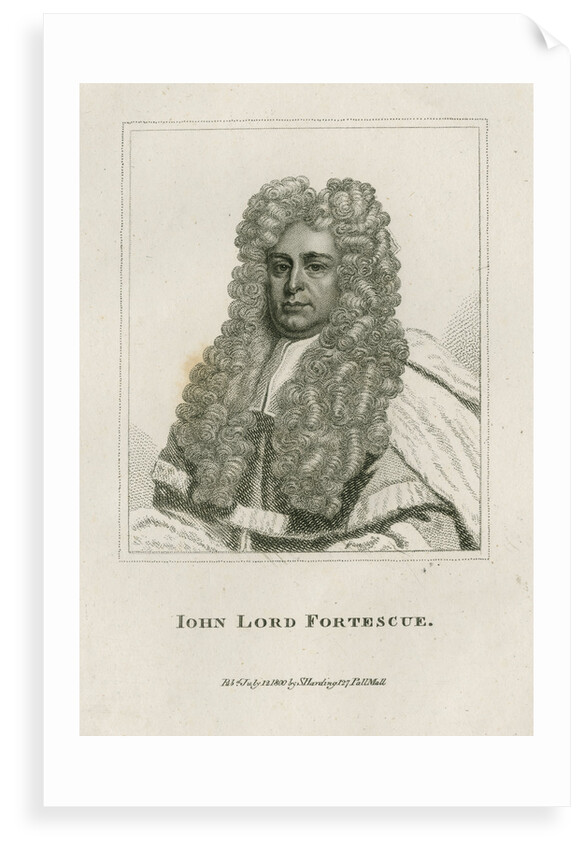 Portrait of John Fortescue Aland (1670-1746) by Sylvester Harding