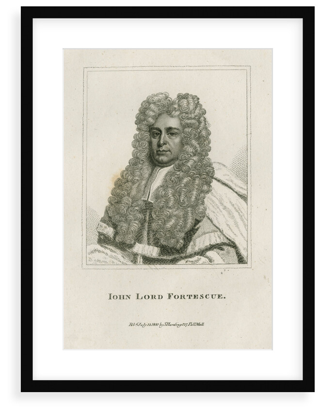 Portrait of John Fortescue Aland (1670-1746) by Sylvester Harding
