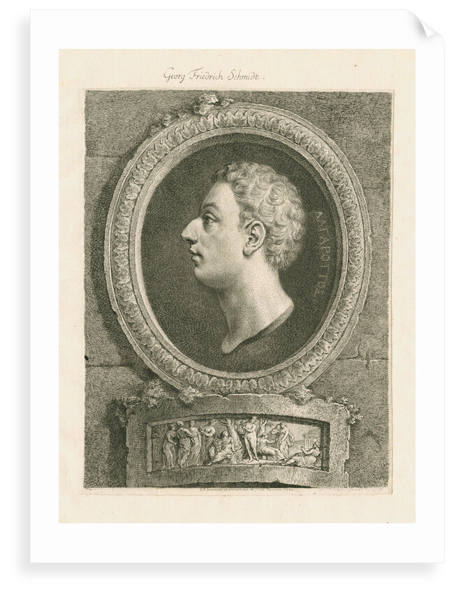 Portrait of Francesco Algarotti (1712-1764) by Georg Friedrich Schmidt