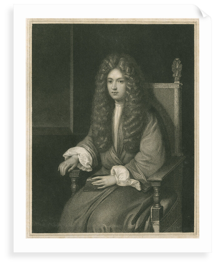 Portrait of Robert Boyle (1627-1691) by William Holl I