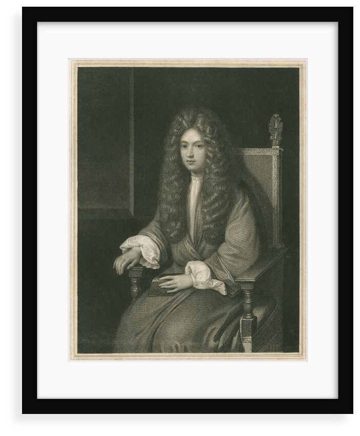 Portrait of Robert Boyle (1627-1691) by William Holl I