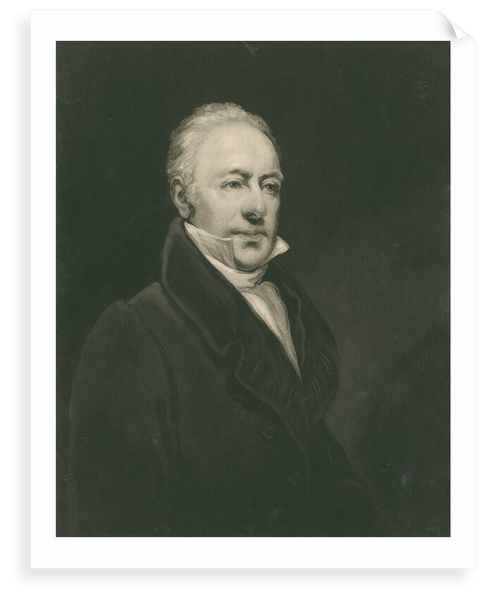 Portrait of Joshua Brookes (1761-1833) by William Ward