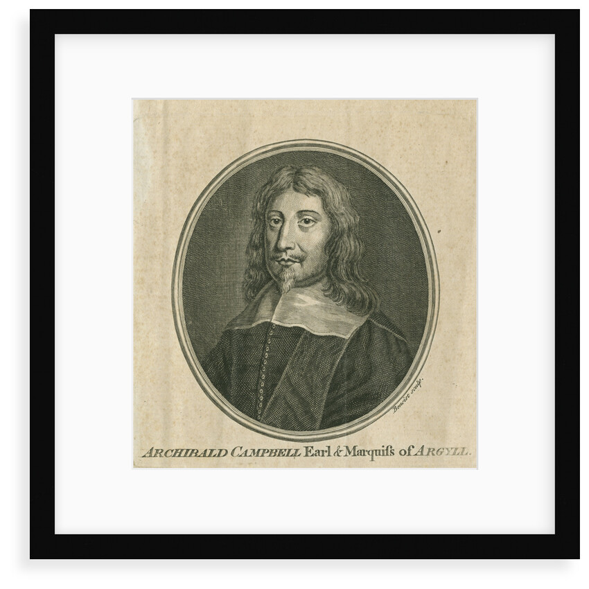 Portrait of Archibald Campbell, Marquess of Argyll (1600-1661) by Guillaume Philippe Benoist