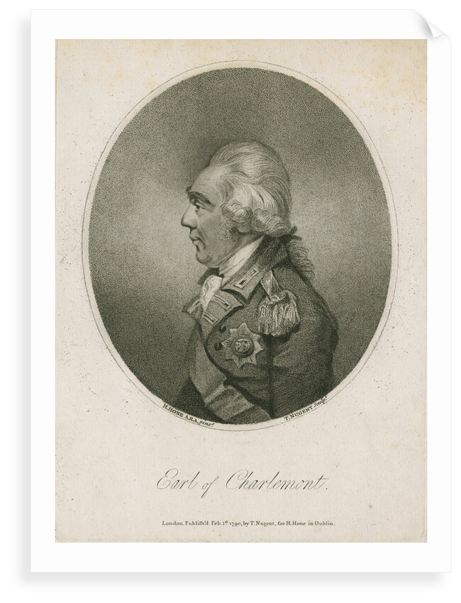 Portrait of James Caulfeild, 1st Earl of Charlemont (1728-1799) by Thomas Nugent