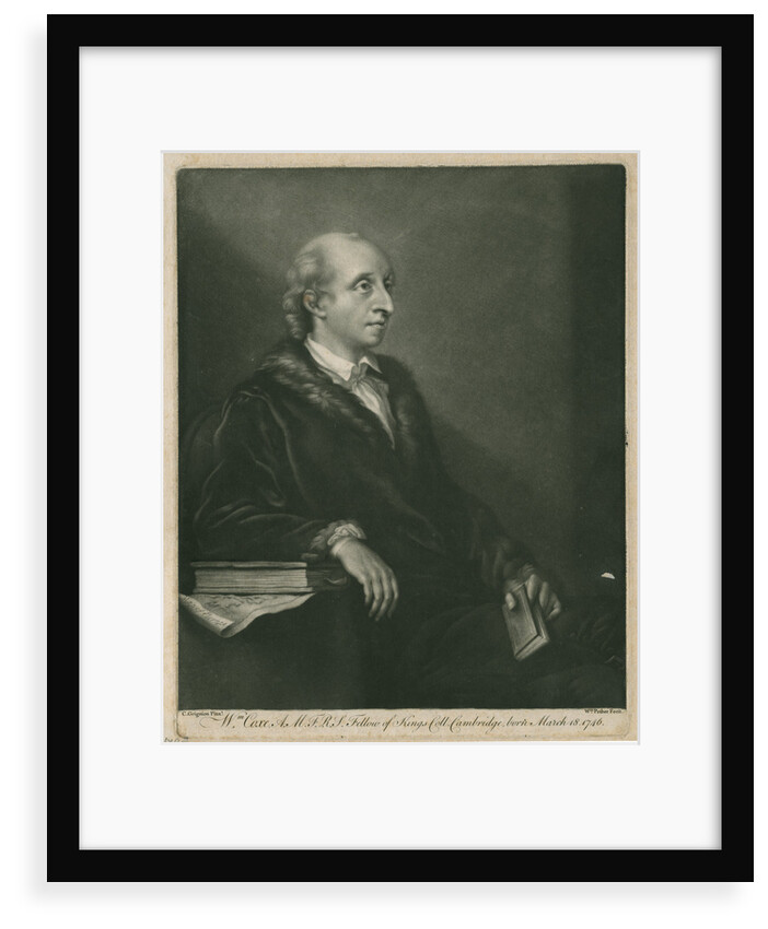 Portrait of William Coxe (1748-1828) by William Pether