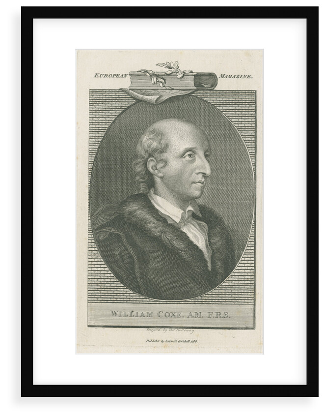 Portrait of William Coxe (1748-1828) by Thomas Holloway