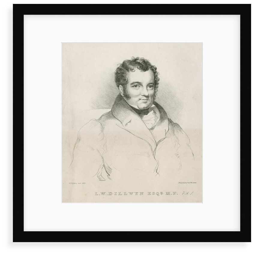 Portrait of Lewis Weston Dillwyn (1778-1855) by Graf & Soret
