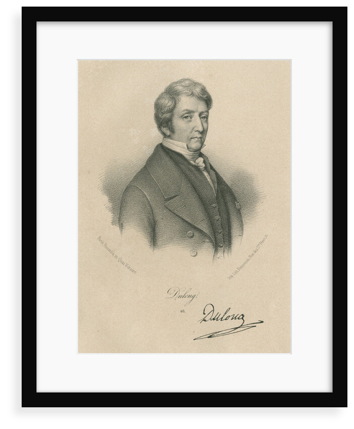 Portrait of Pierre Louis Dulong (1785-1838) by Formentin