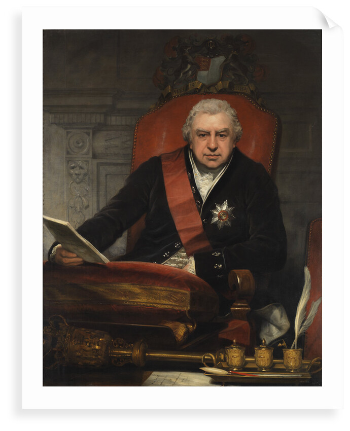 Portrait of Joseph Banks (1743-1820) by Thomas Phillips