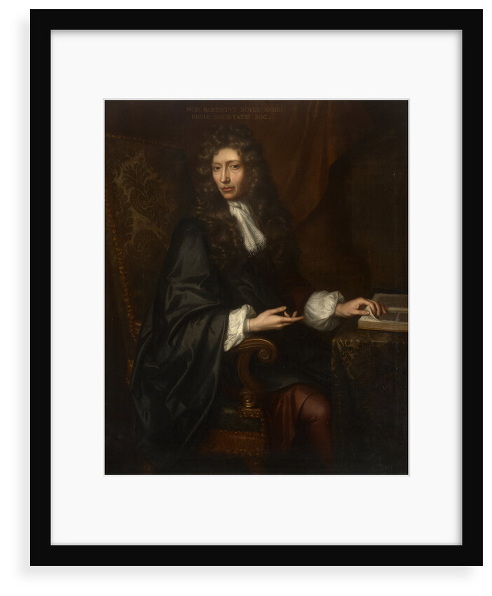 Portrait of Robert Boyle (1627-1691) by Johann Kerseboom