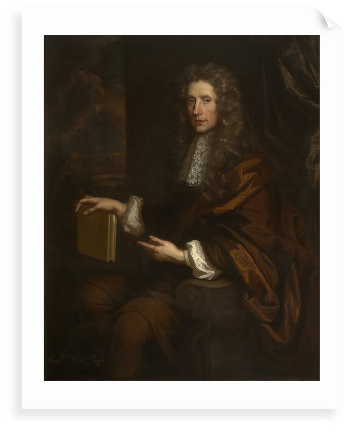 Portrait of Robert Boyle (1627-1691) by John Riley