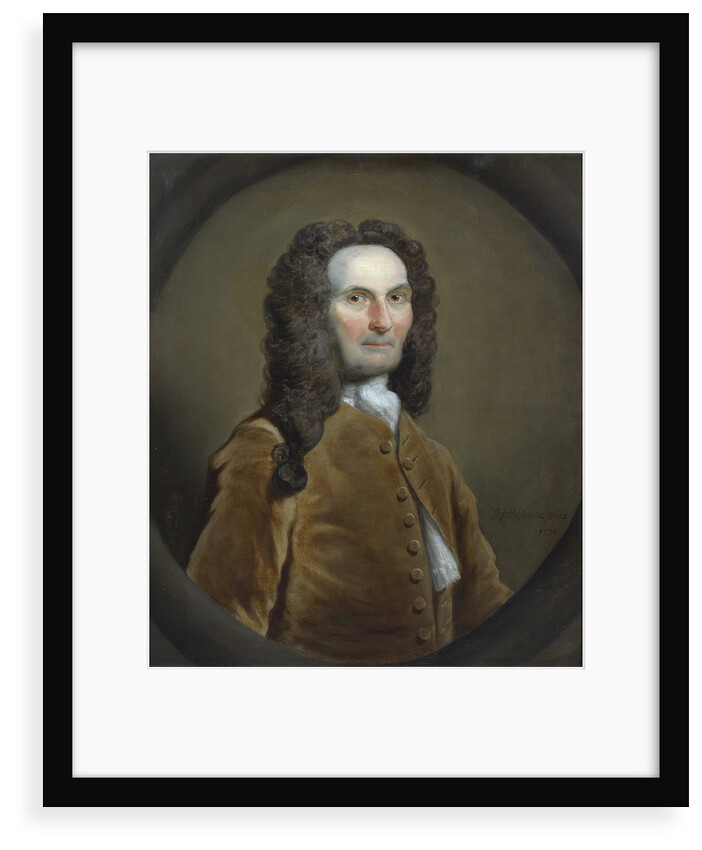 Portrait of Abraham de Moivre (1667-1754) by Joseph Highmore