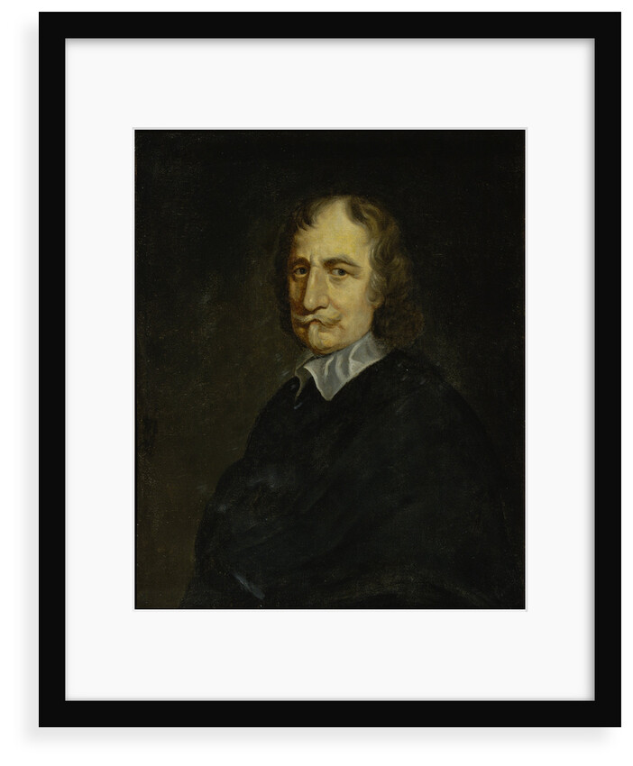 Portrait of Thomas Hobbes (1588-1679) by William Dobson