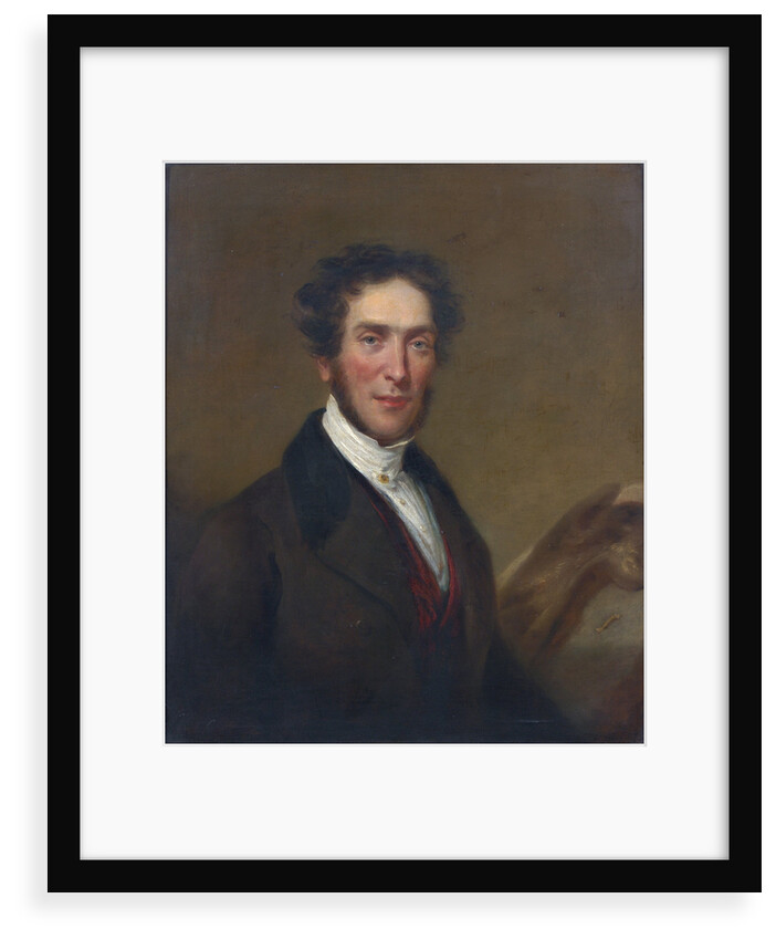 Portrait of Gideon Mantell (1790-1852) by John James Masquerier