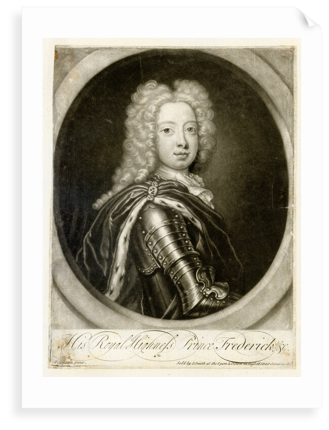 Portrait of Frederick Lewis, Prince of Wales (1707-1751) by John Smith
