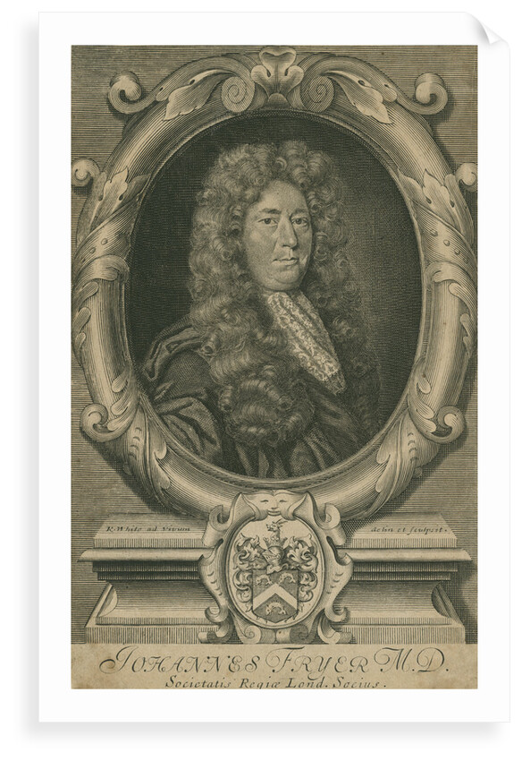 Portrait of John Fryer (1659-1733) by Robert White