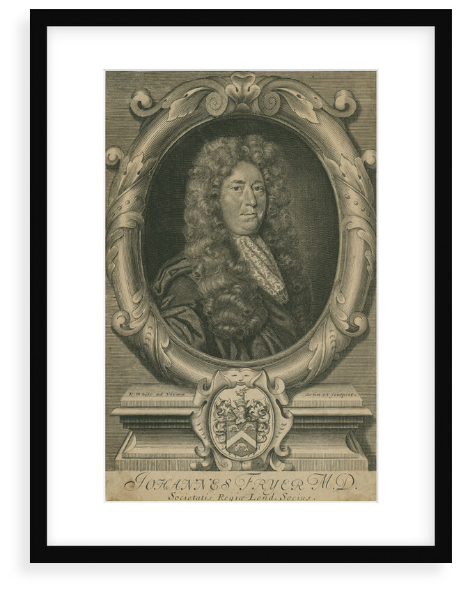 Portrait of John Fryer (1659-1733) by Robert White