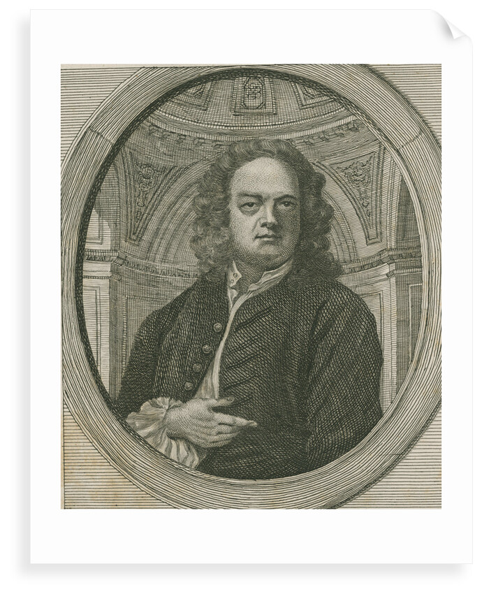 Portrait of James Gibbs (1682-1754) by Alexander Bannerman