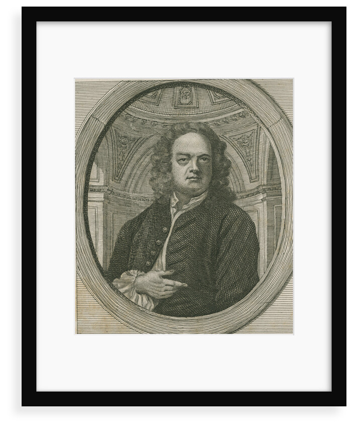 Portrait of James Gibbs (1682-1754) by Alexander Bannerman
