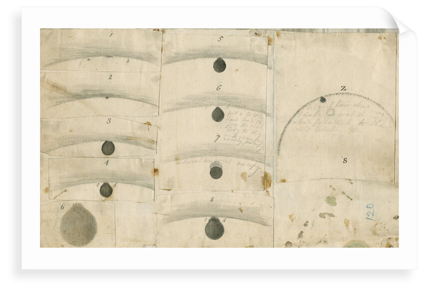 Ingress of Venus during the 1769 solar transit by William Hirst