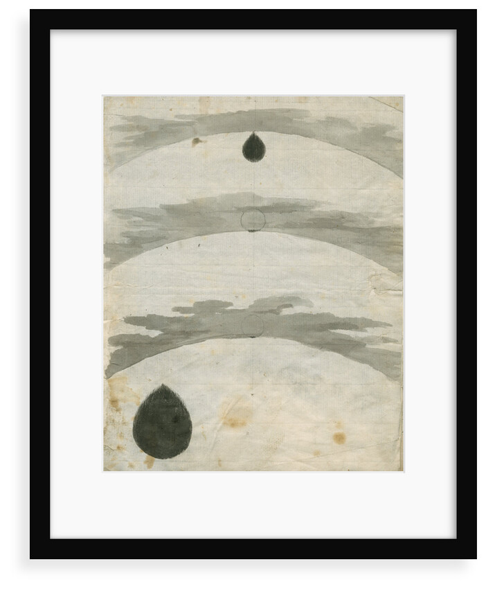 Ingress of Venus and "Black drop" effect during the 1769 Transit of Venus by William Hirst