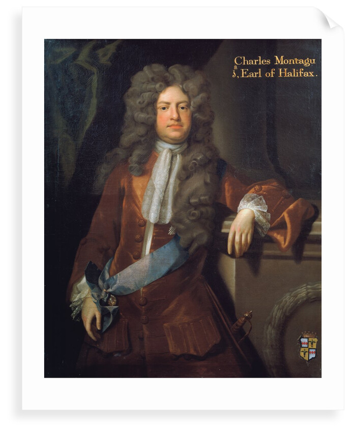 Portrait of Charles Montagu, 1st Earl of Halifax (1661-1715) by Michael Dahl