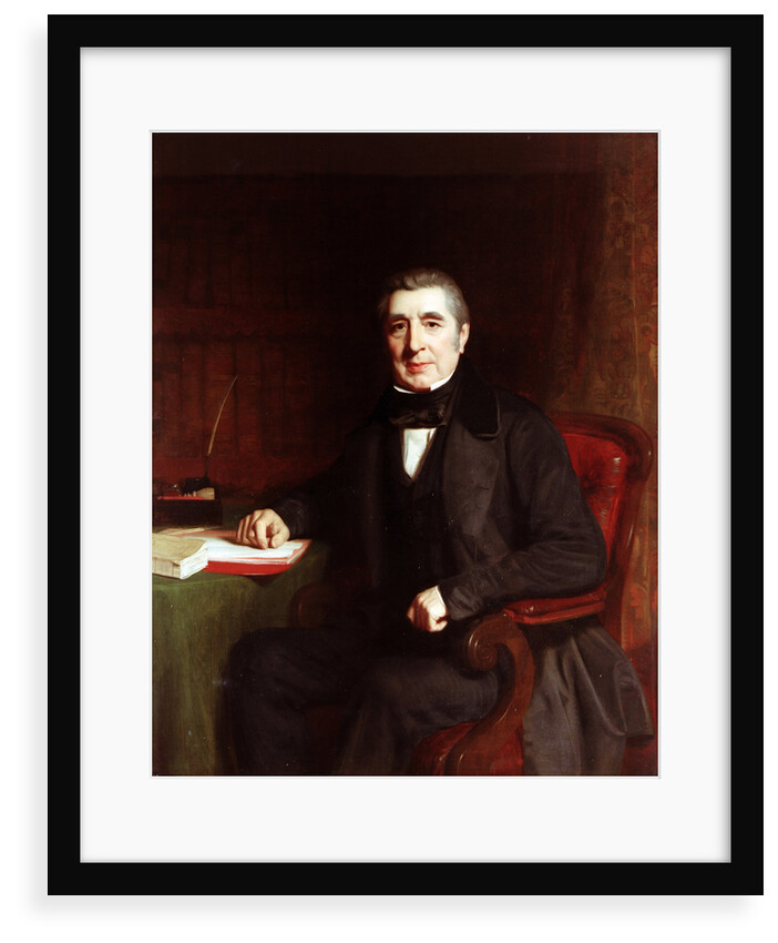 Portrait of John Barrow (1764-1848) by Stephen Pearce