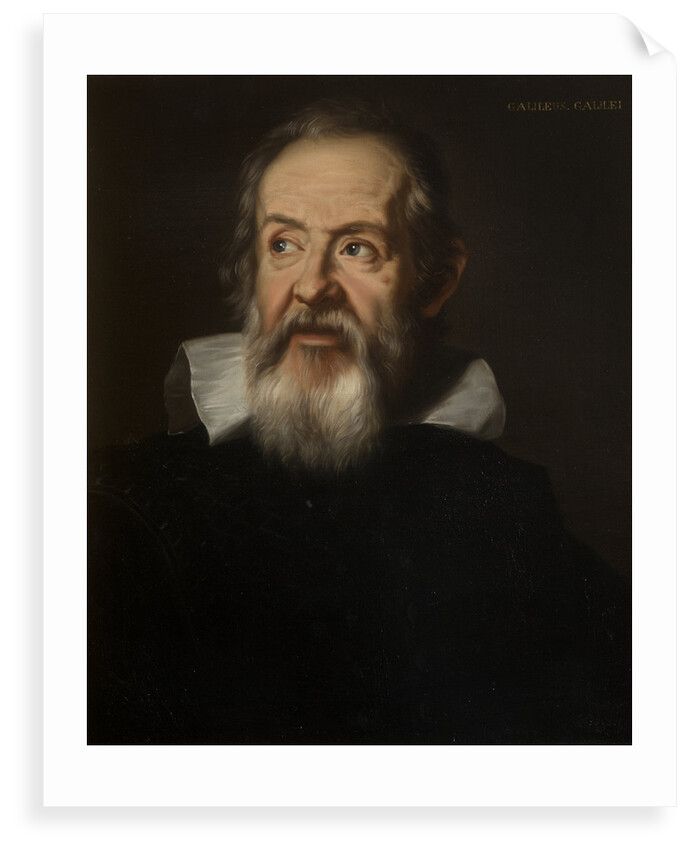 Portrait of Galileo Galilei (1564-1642) by unknown