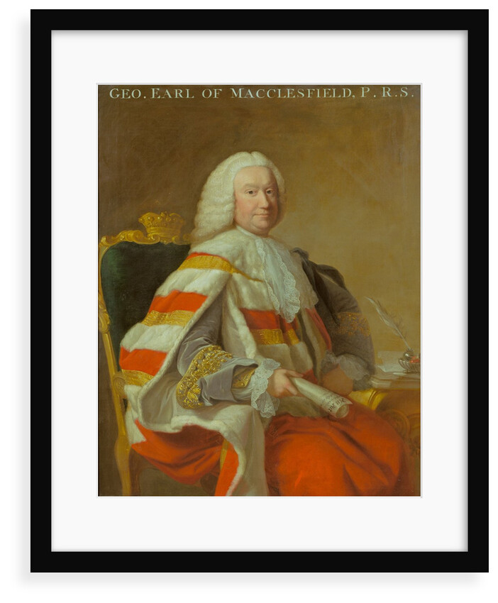 Portrait of George Parker, 2nd Earl of Macclesfield (1697-1764) by Thomas Hudson