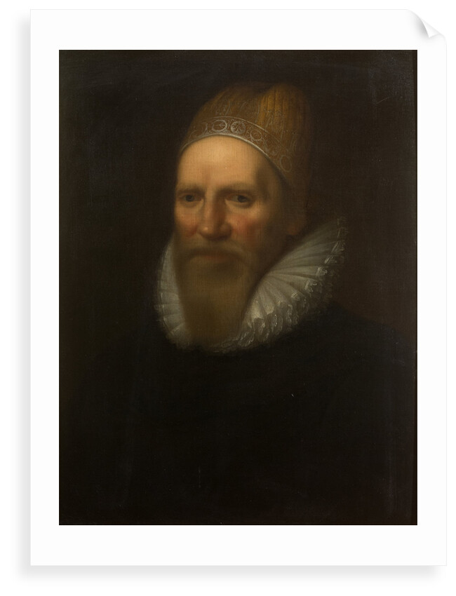 Portrait of Henry Spelman (1563-1641) by Studio of Cornelius Janssen van Ceulen