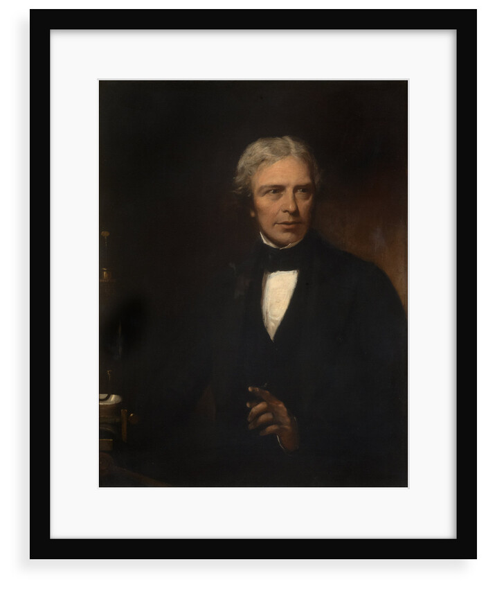 Portrait of Michael Faraday (1791-1867) by Alexander Blaikley