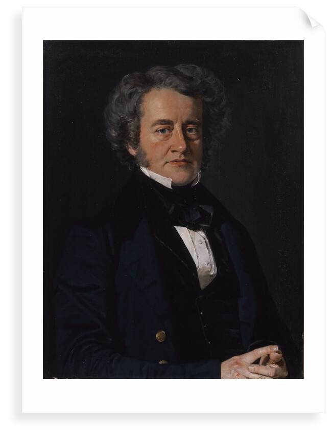 Portrait of John Frederick William Herschel (1792-1871) by Christian Albrecht Jensen